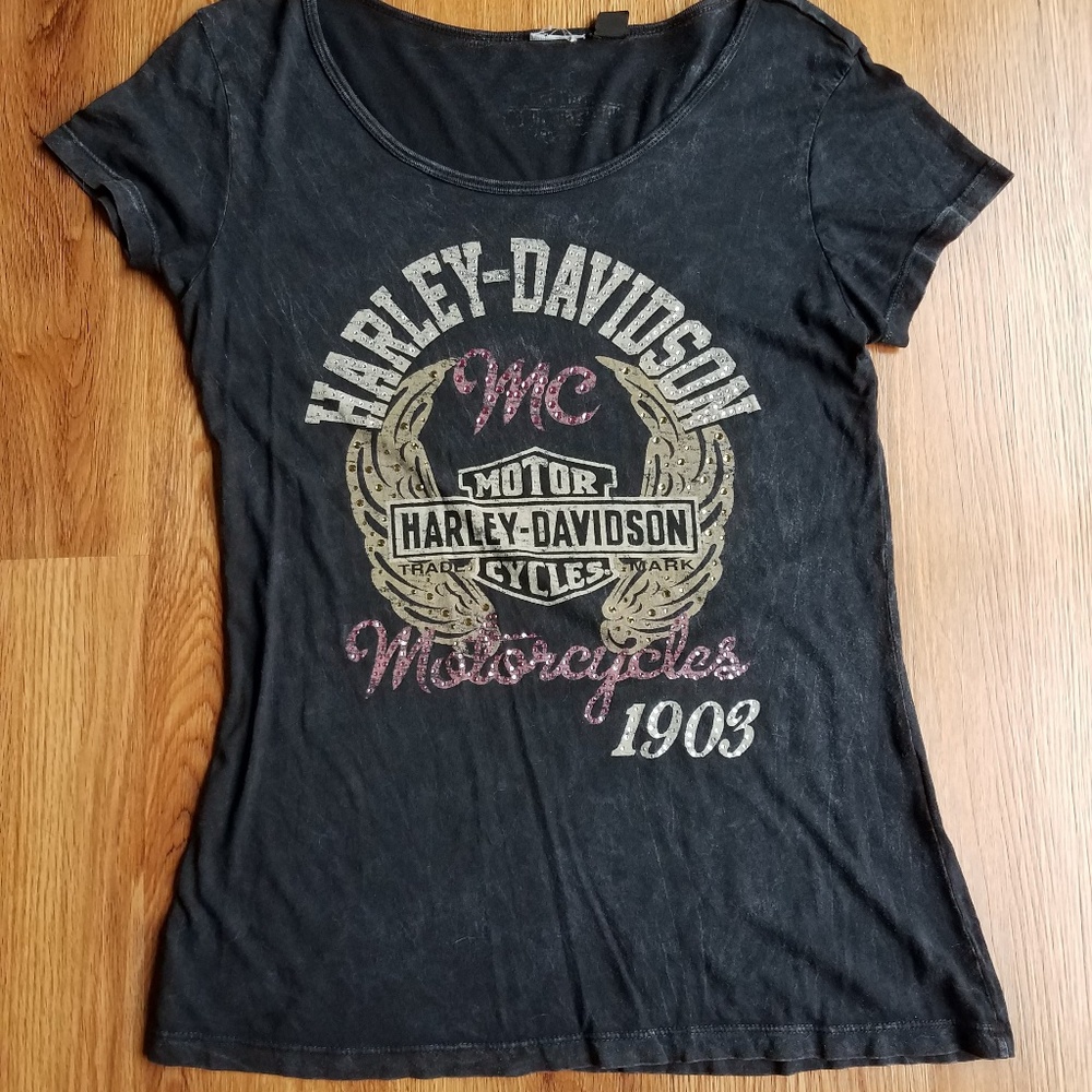 Women's Vintage Harley-Davidson Tee MD
